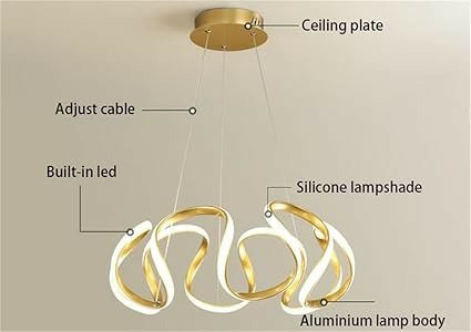 CY4058 Chandelier White