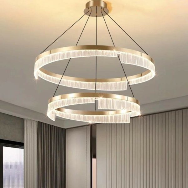 CY4079/4+6 Double Ring layer Chandelier